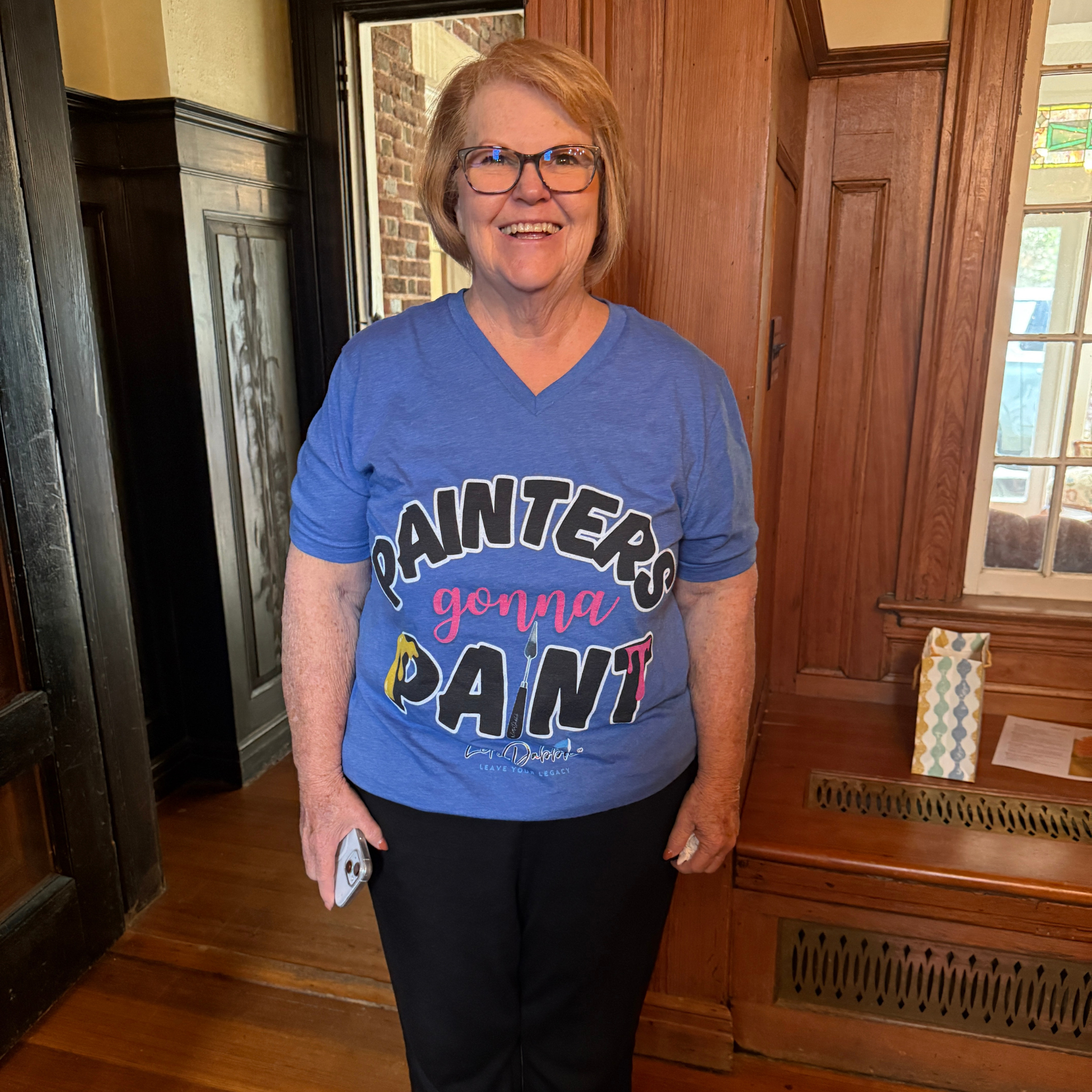 Painters Gonna Paint V-Neck Shirt