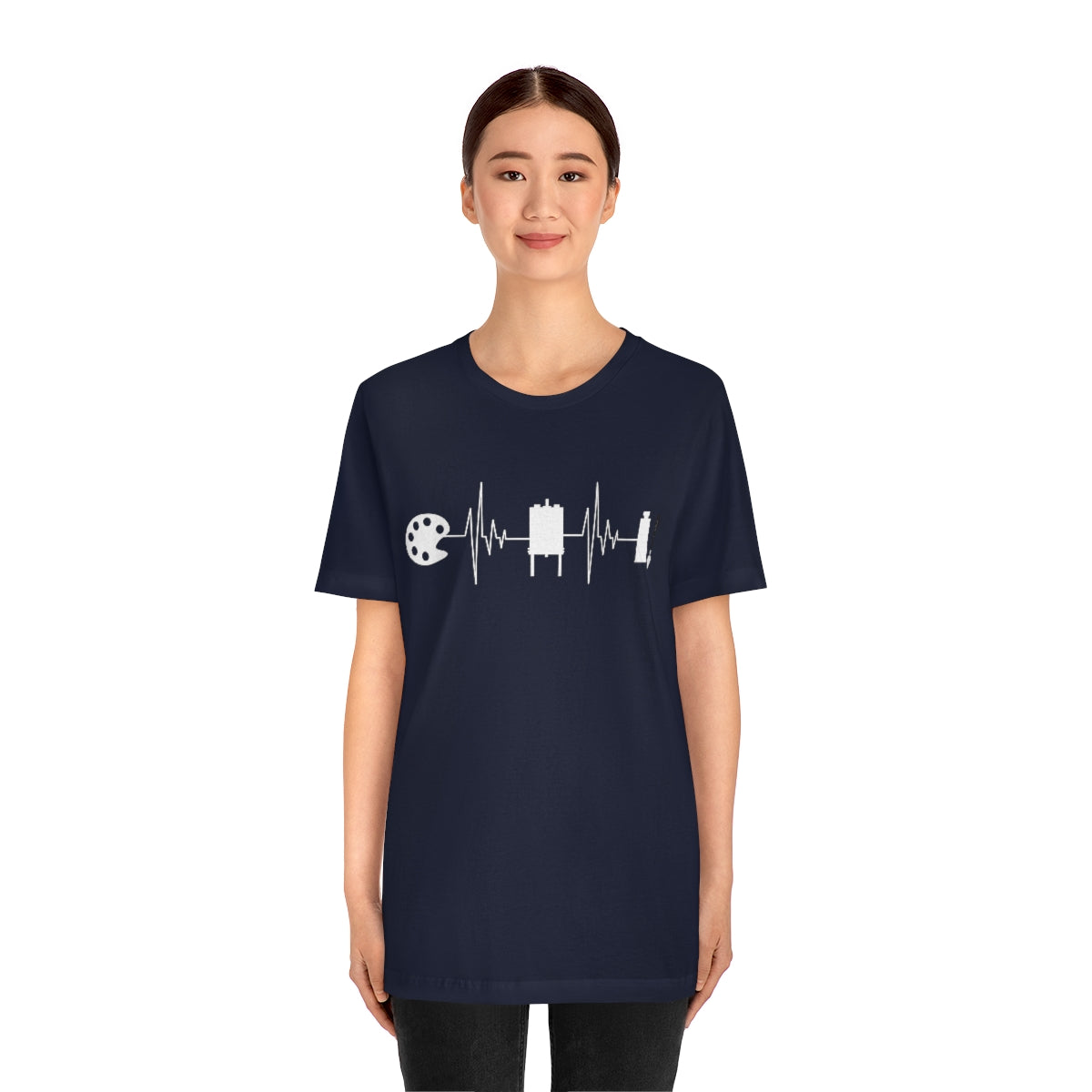 Art EKG Short Sleeve Tee