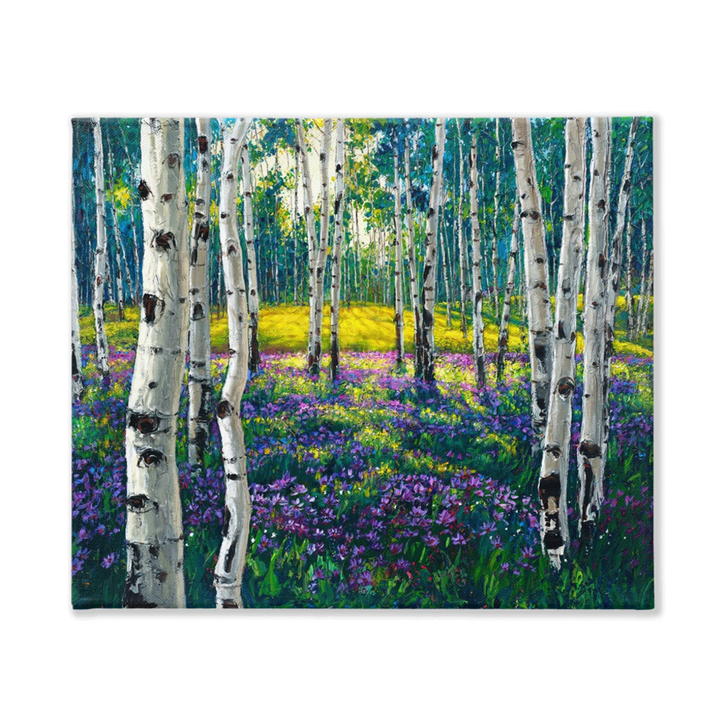 Meadow of Amethyst 24x30 - 2.5"