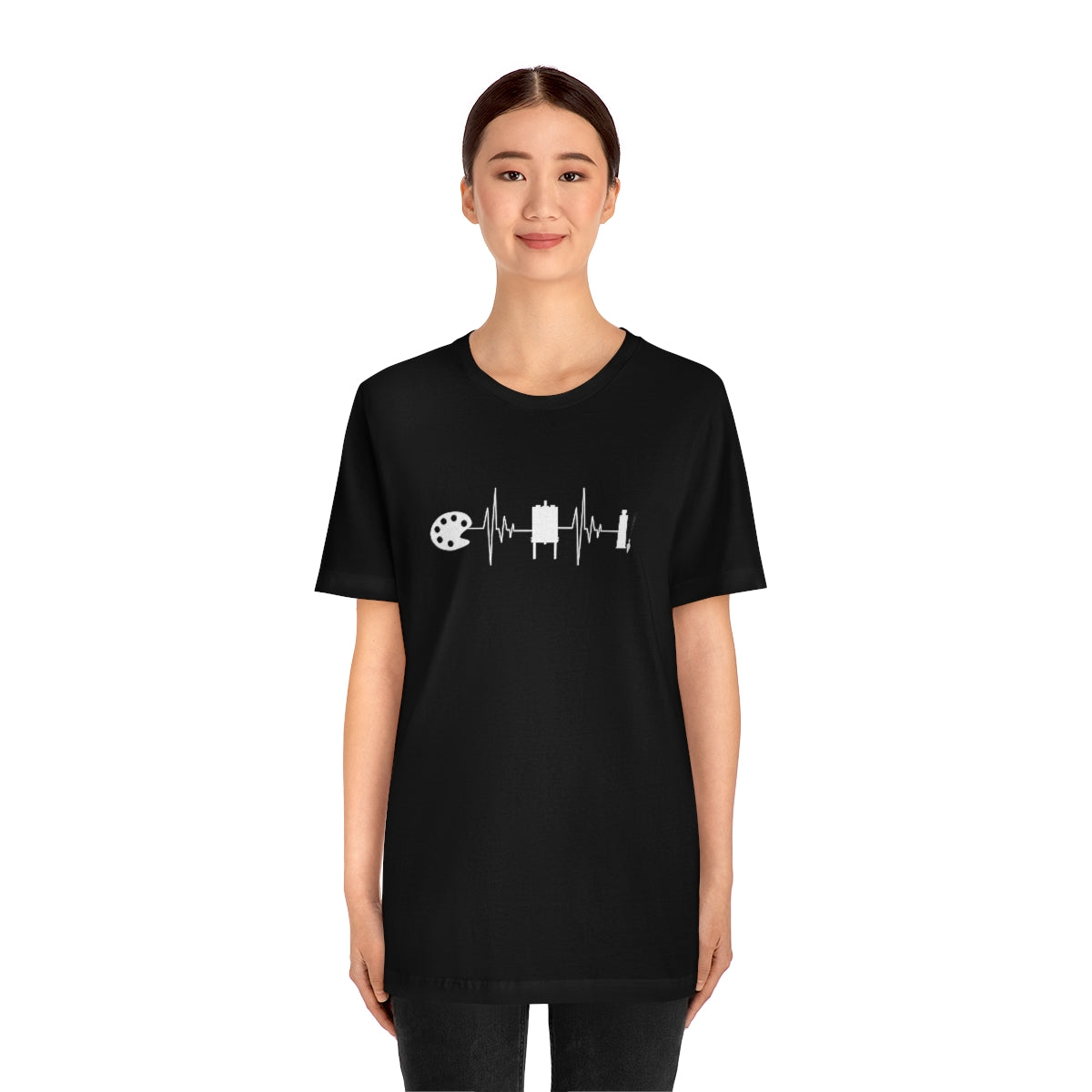 Art EKG Short Sleeve Tee