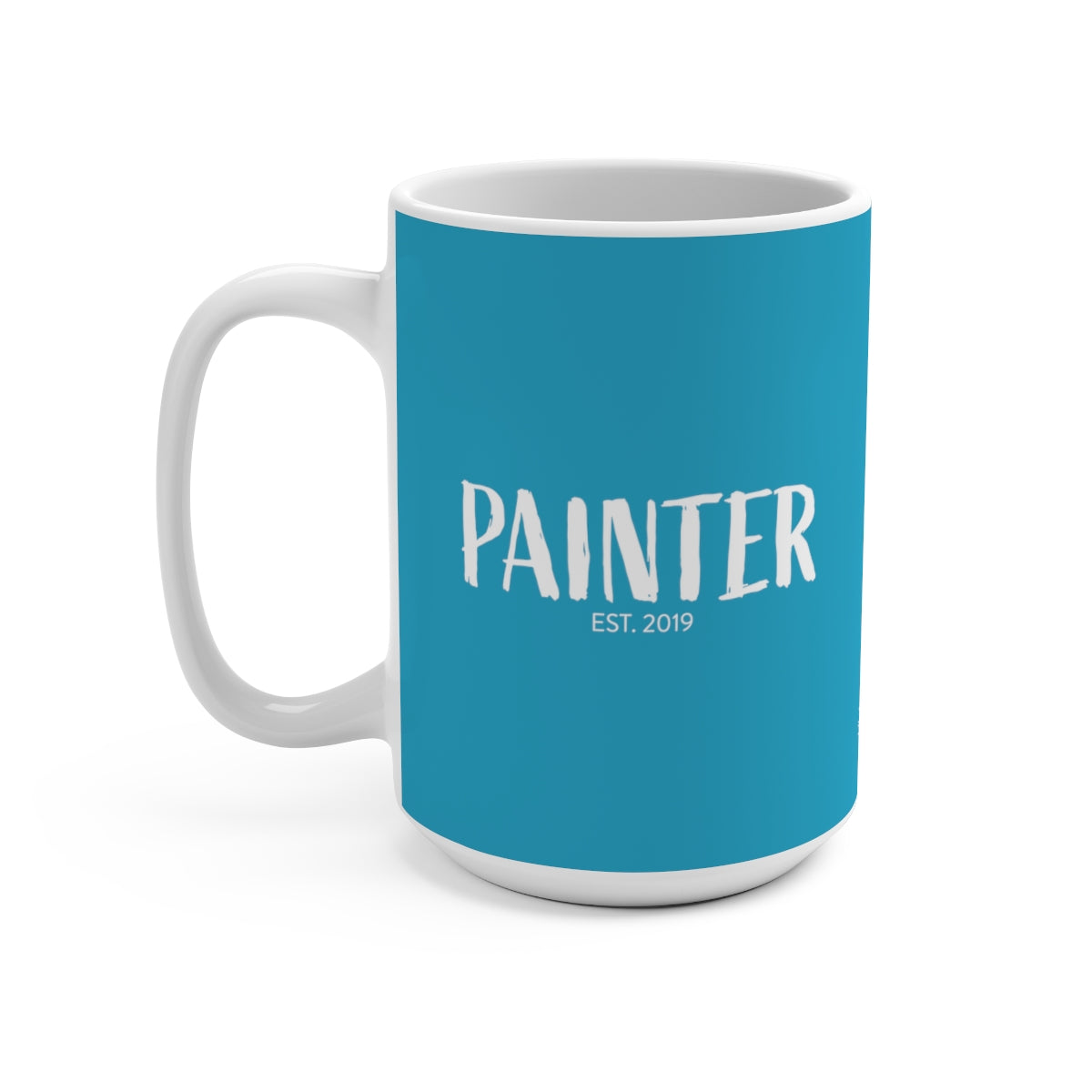 Blue Painter Mug