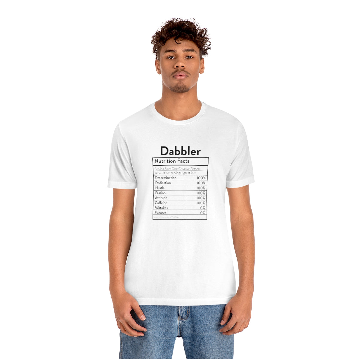 Nutrition Facts Short Sleeve Tee