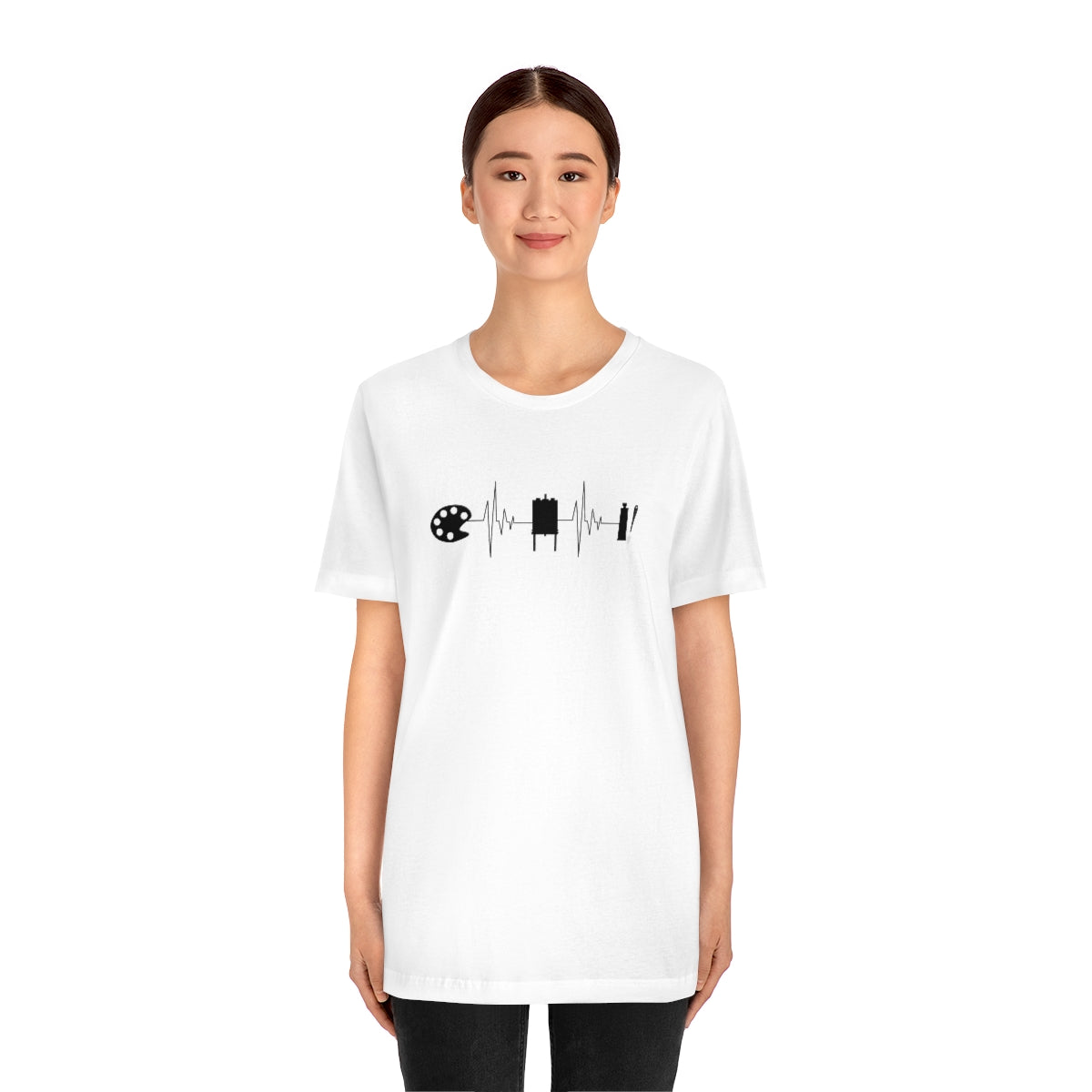 Art EKG Short Sleeve Tee