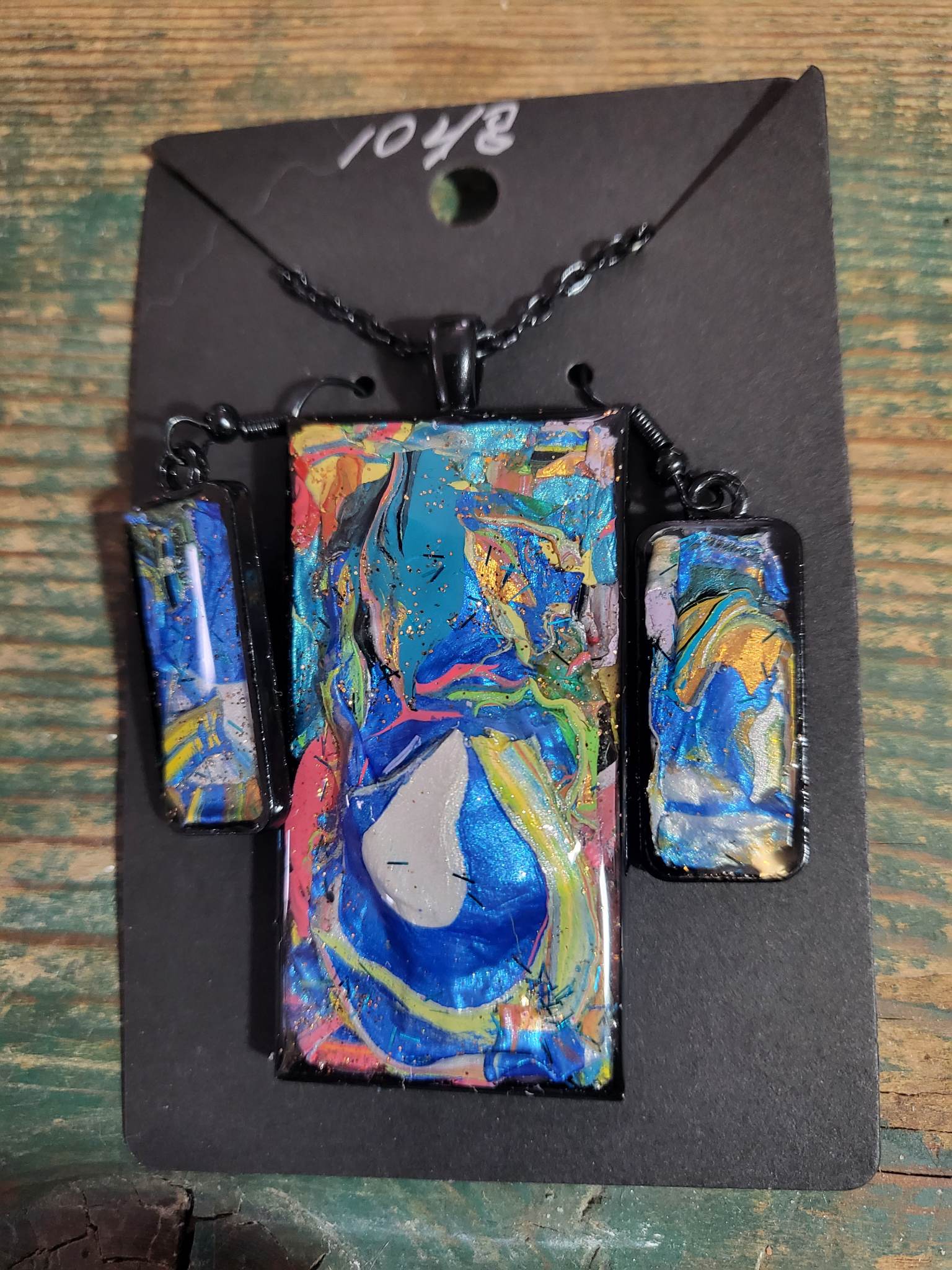 PostPalette Pendant & Earring Set - #1048 PostPalette Pendant & Earring Set - #1048