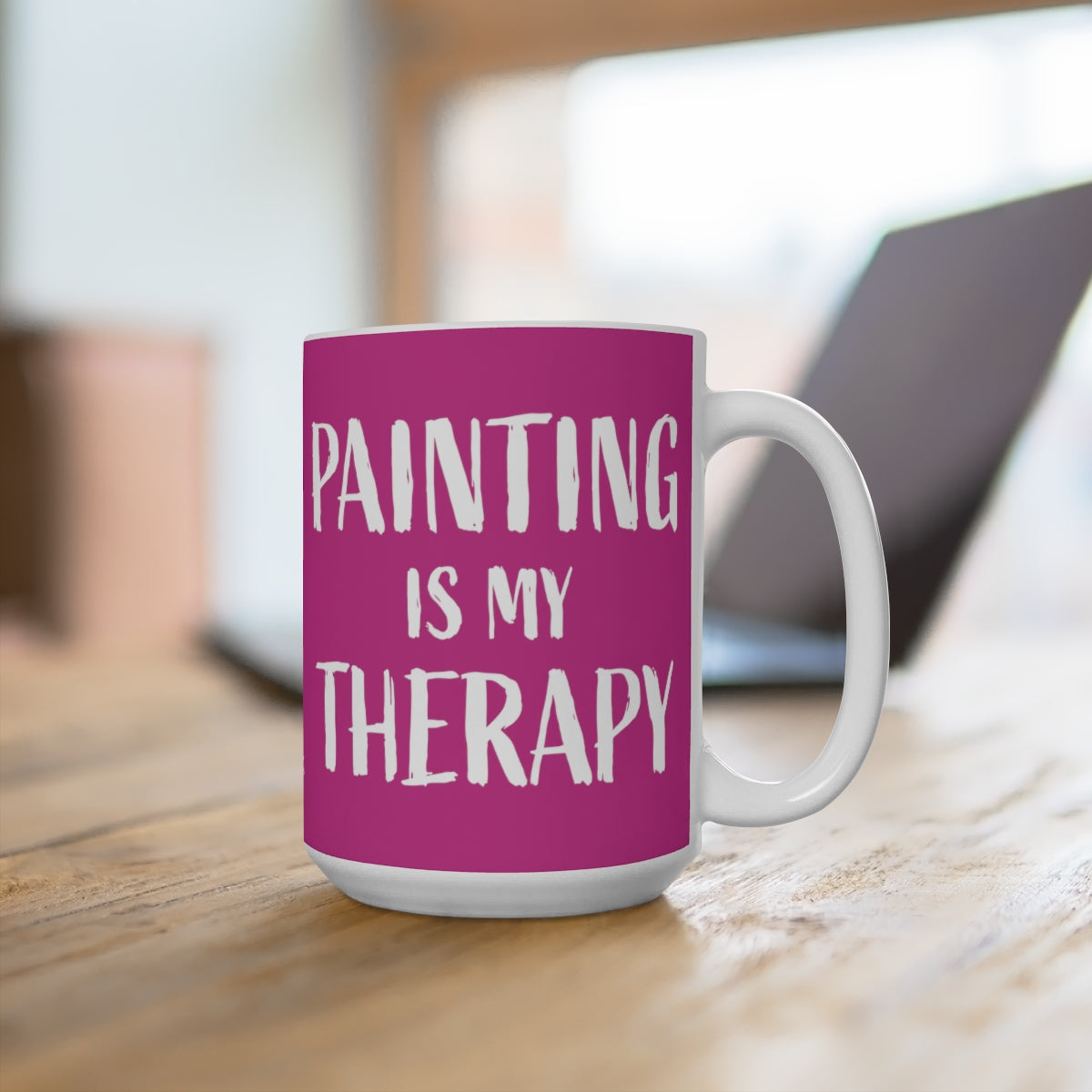 Pink Painting is my Therapy Mug