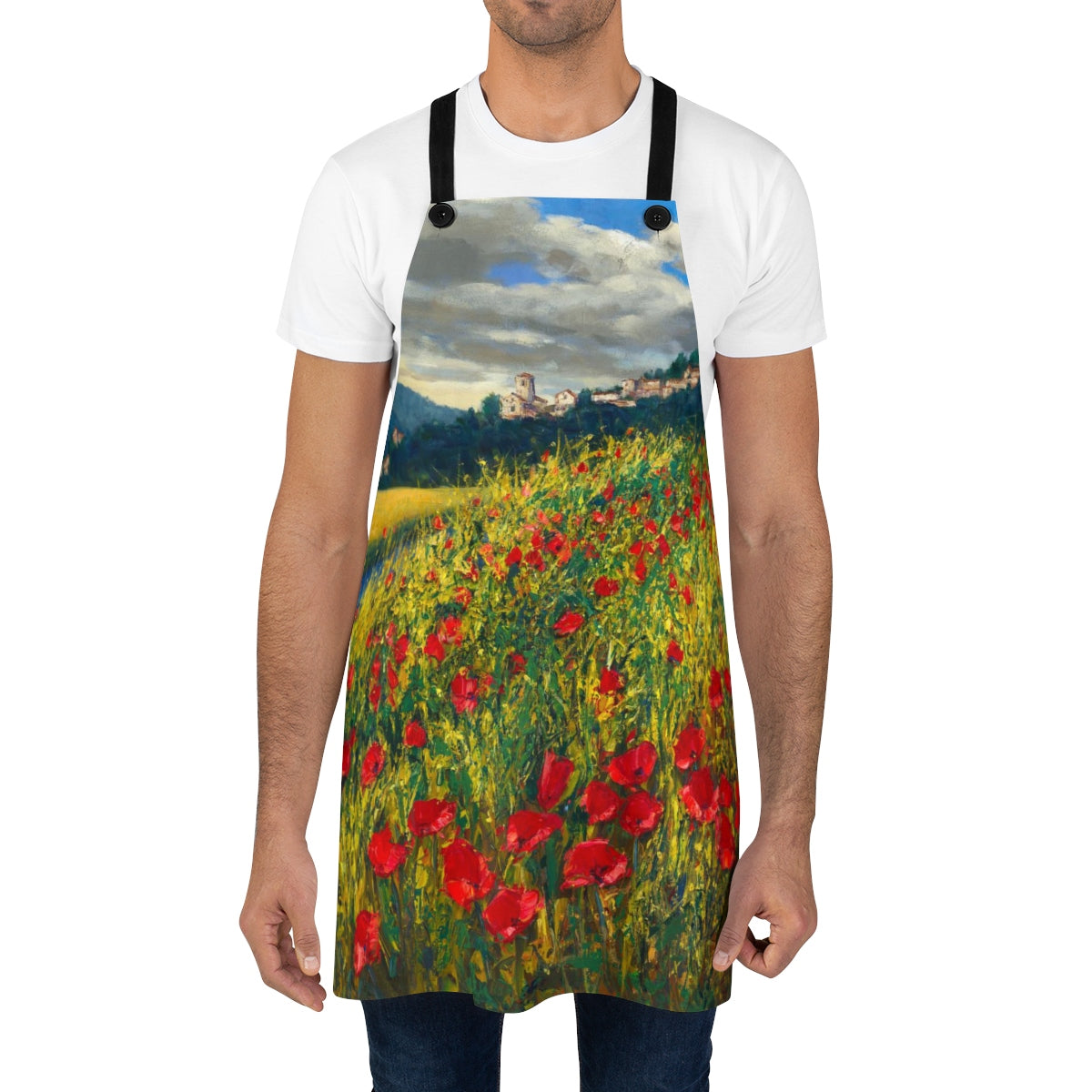 Apron - Tuscan Poppies