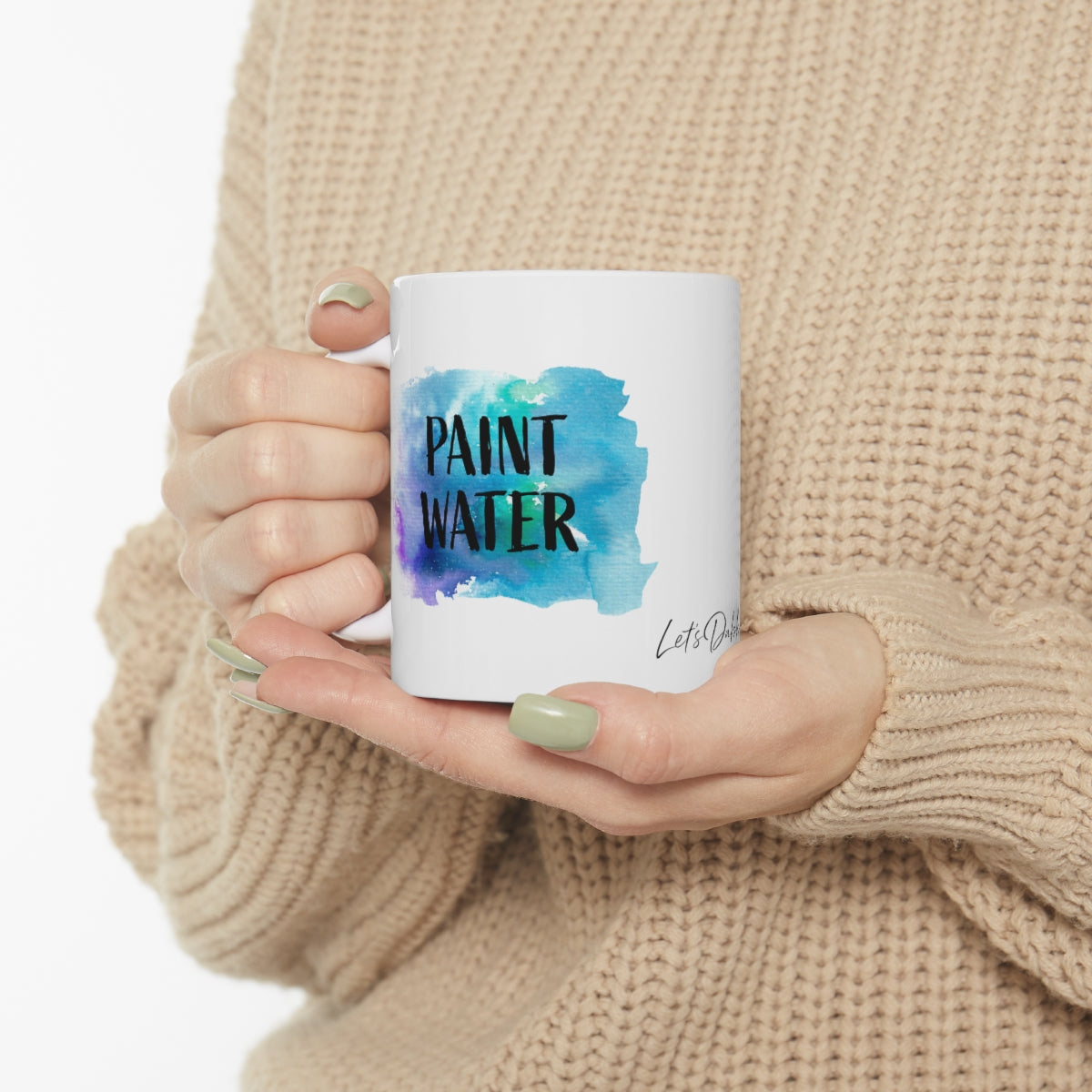 Paint Water Ceramic Mug 11oz