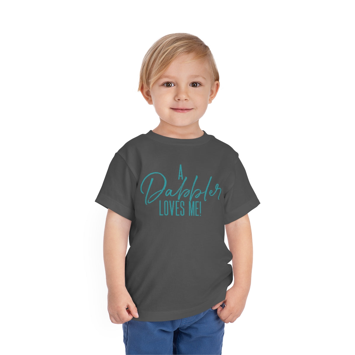 A Dabbler Loves Me (Toddler teal)