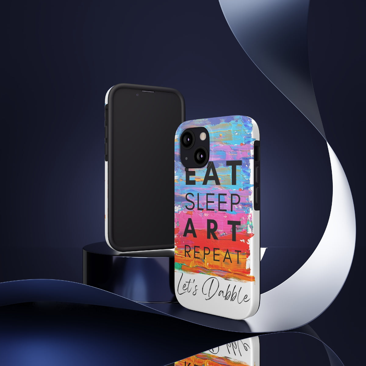 Eat Sleep Art Repeat Ultra Tough Art Phone Case