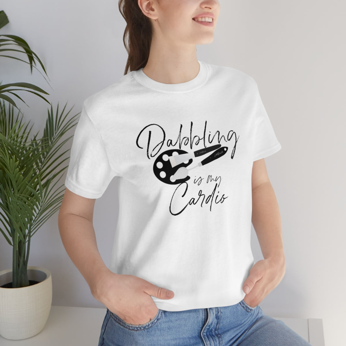 Dabbling is my Cardio Short Sleeve Tee