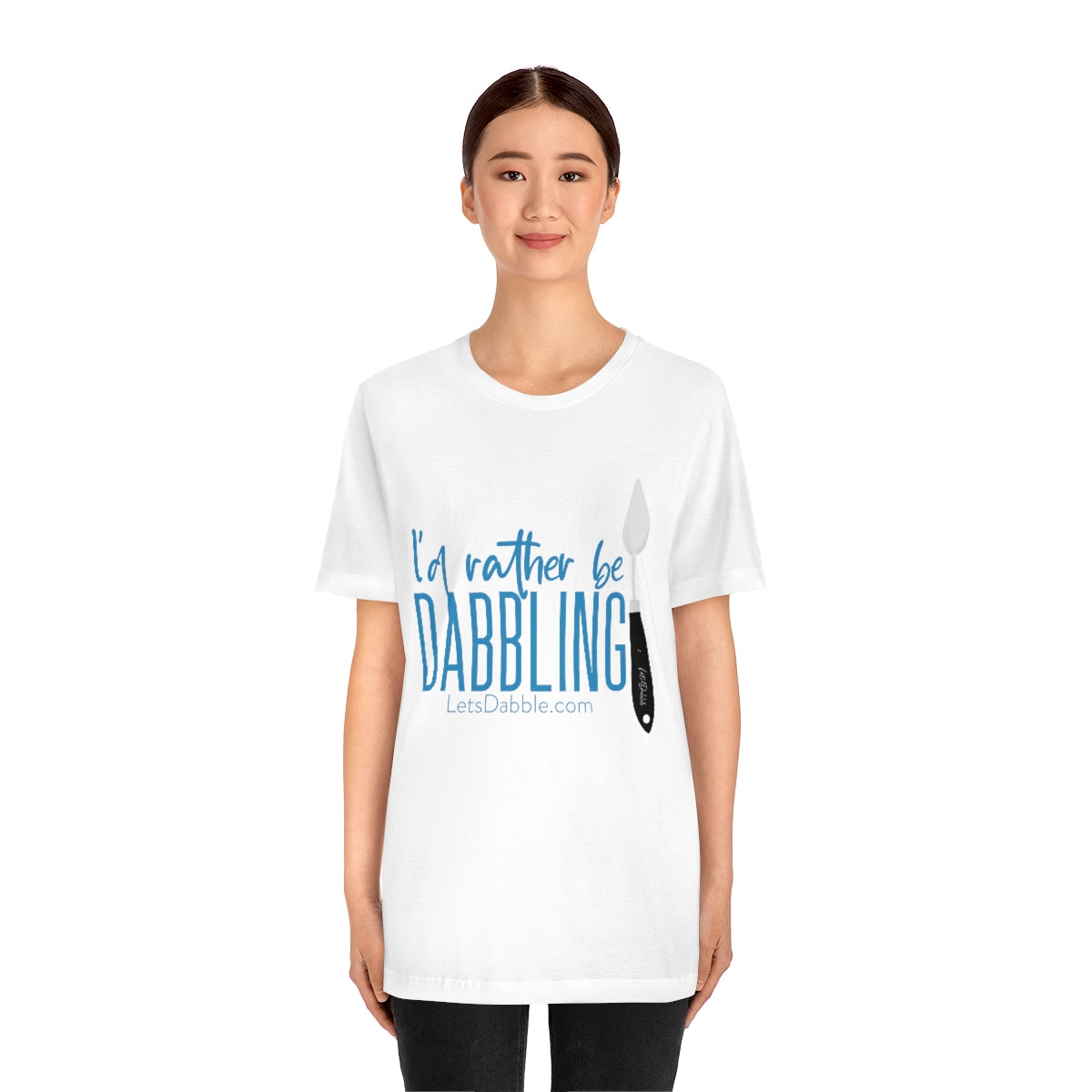 I'd Rather Be Dabbling Short Sleeve Tee