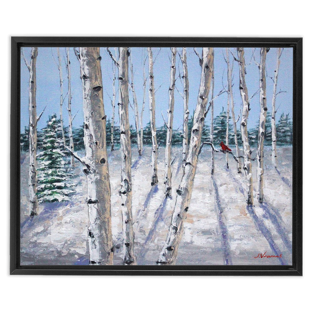 Winter's Song - 16x20 - Free Frame, Free Shipping