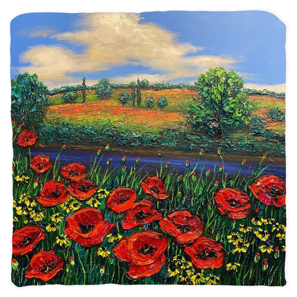 Throw Pillows (Poppies)