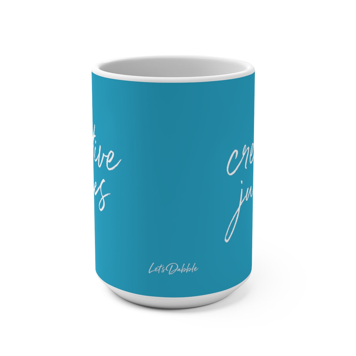 Blue Creative Juices Mug