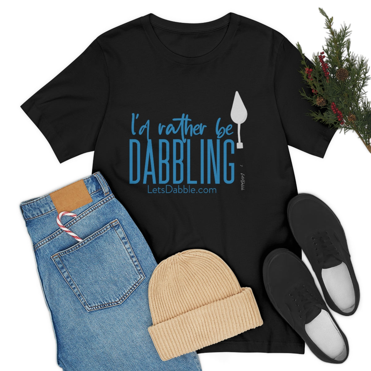 I'd Rather Be Dabbling Short Sleeve Tee