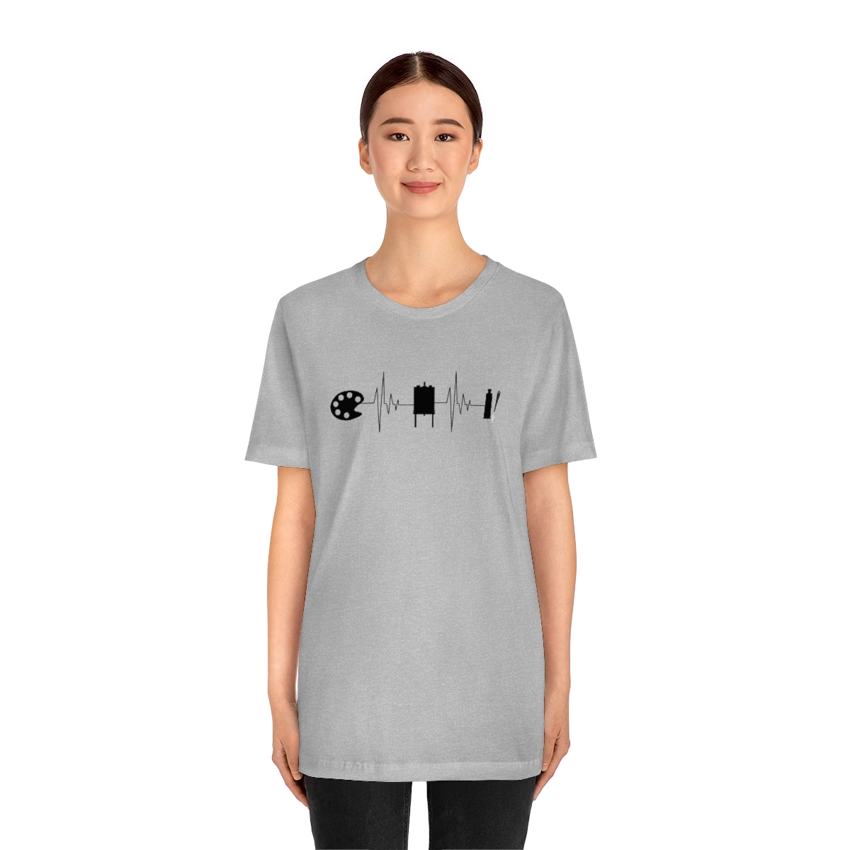 Art EKG Short Sleeve Tee