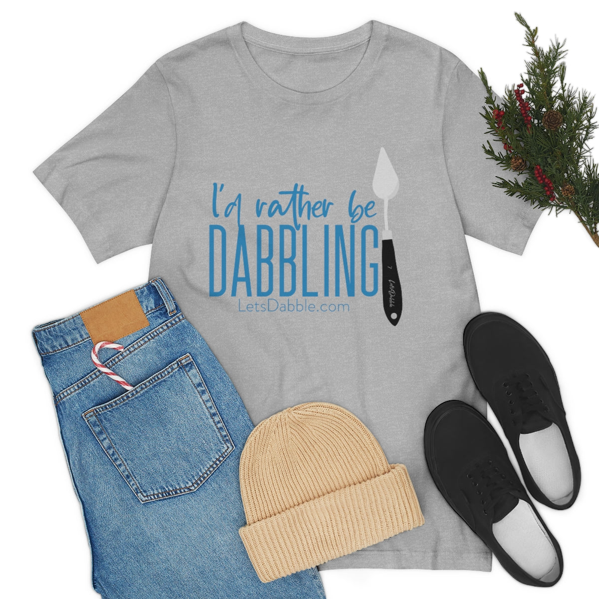 I'd Rather Be Dabbling Short Sleeve Tee