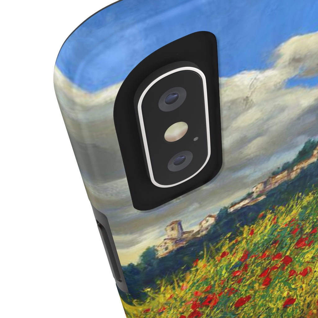 Tuscan Poppies, Ultra-Delux Phone Case