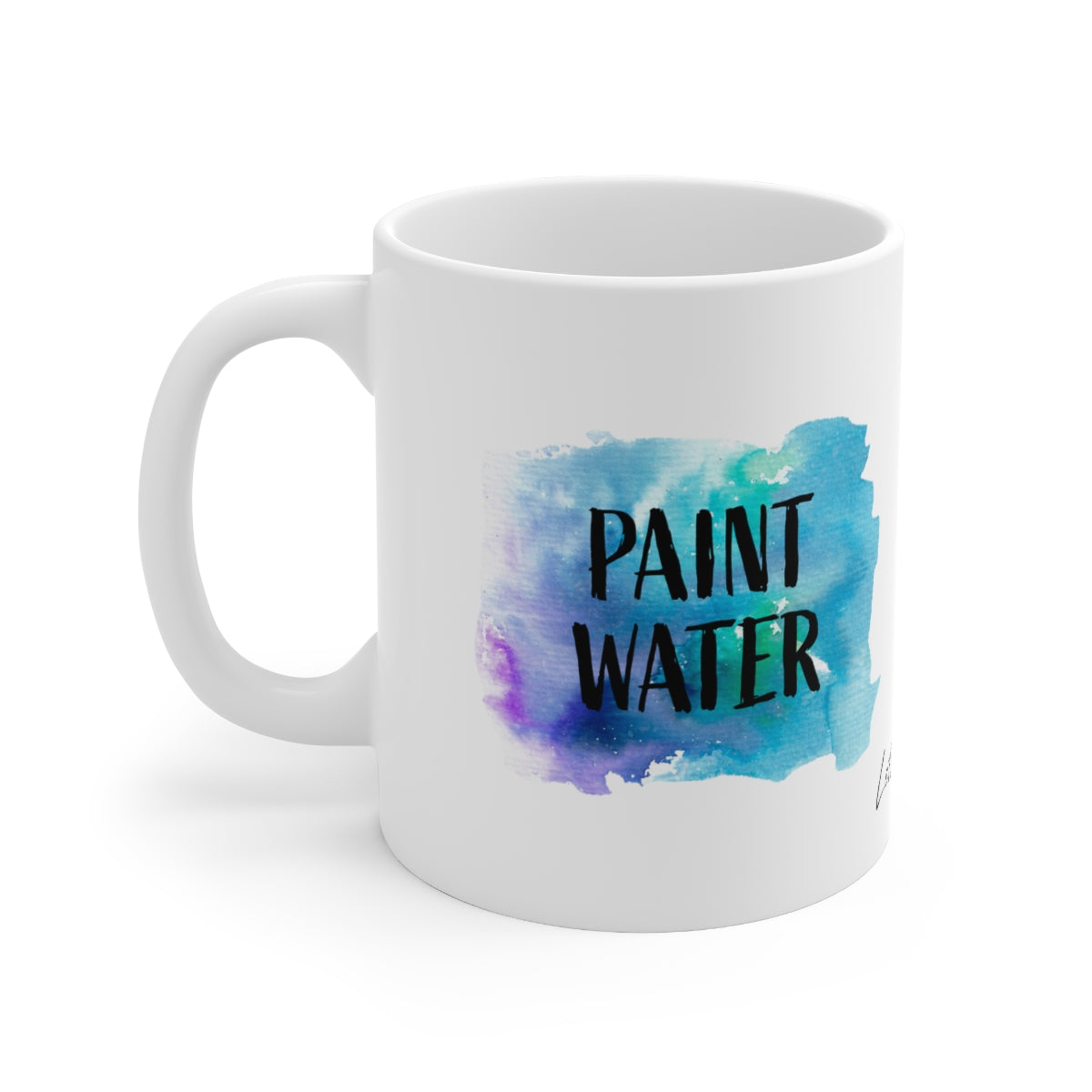 Paint Water Ceramic Mug 11oz