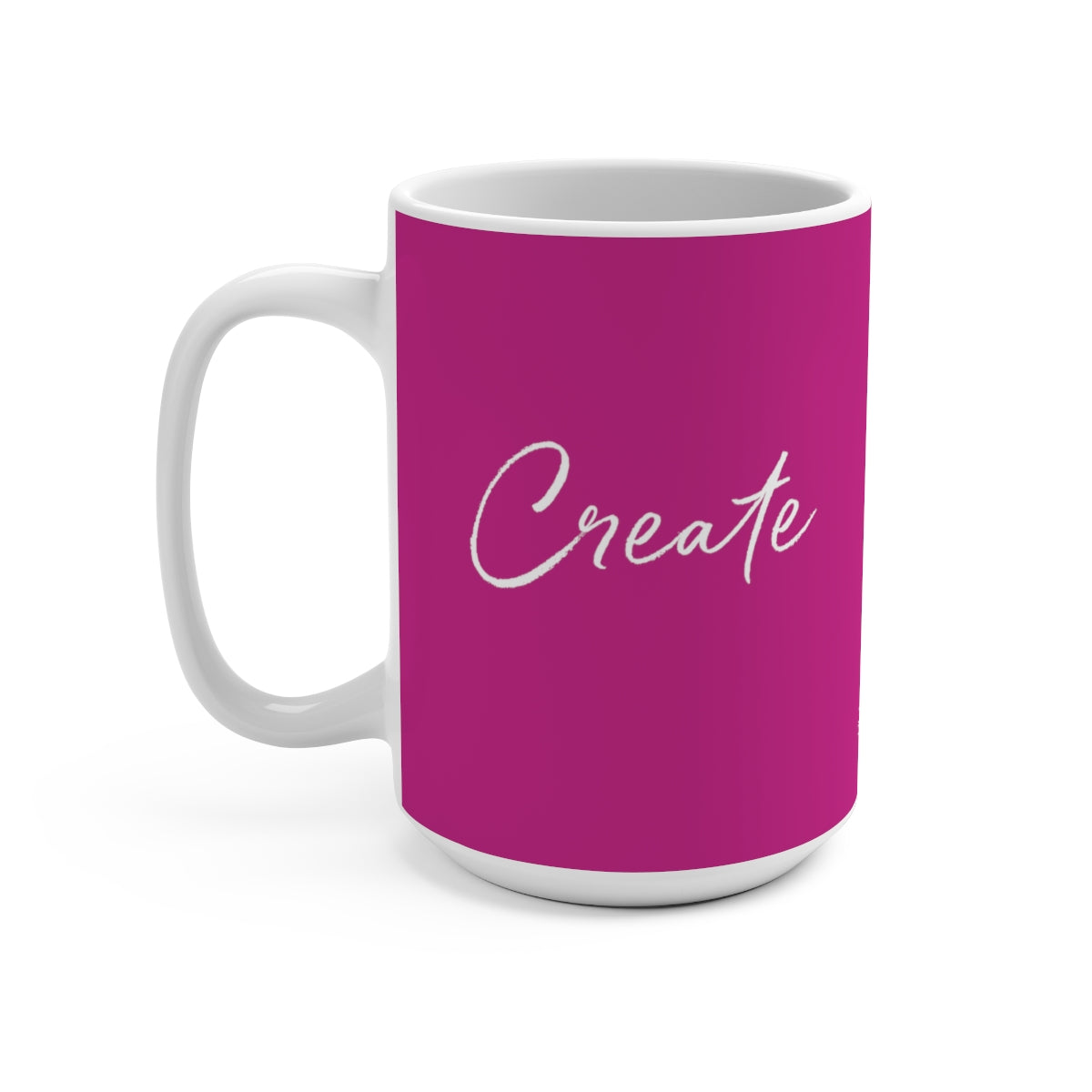 Pink Create Mug