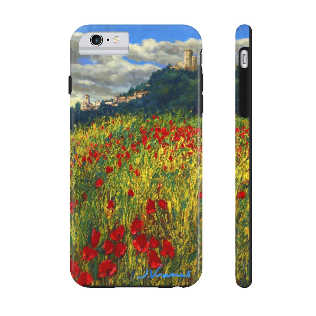 Tuscan Poppies, Ultra-Delux Phone Case