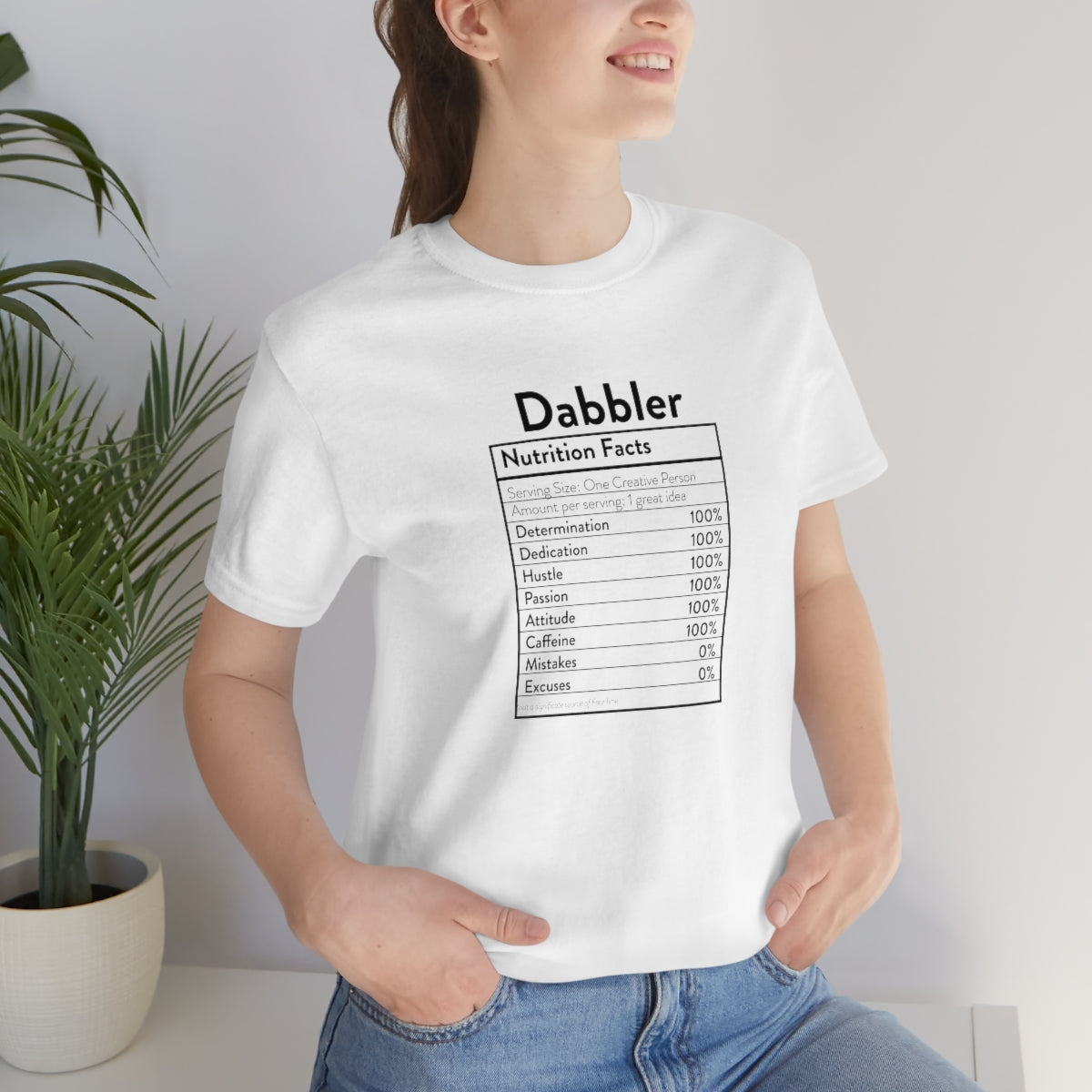 Nutrition Facts Short Sleeve Tee