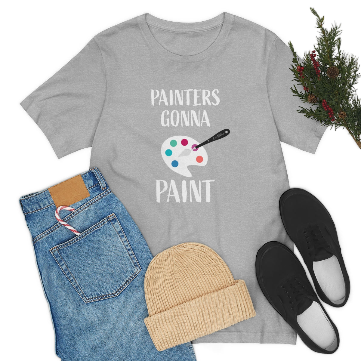 Painters gonna paint Short Sleeve Tee