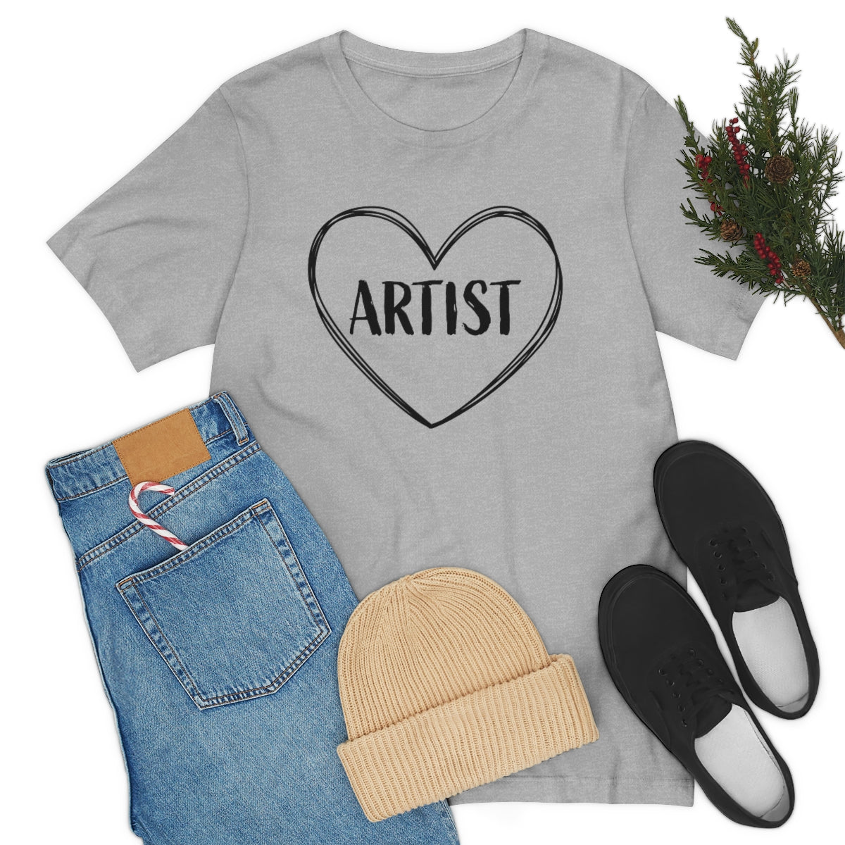 Artist Heart Short Sleeve Tee