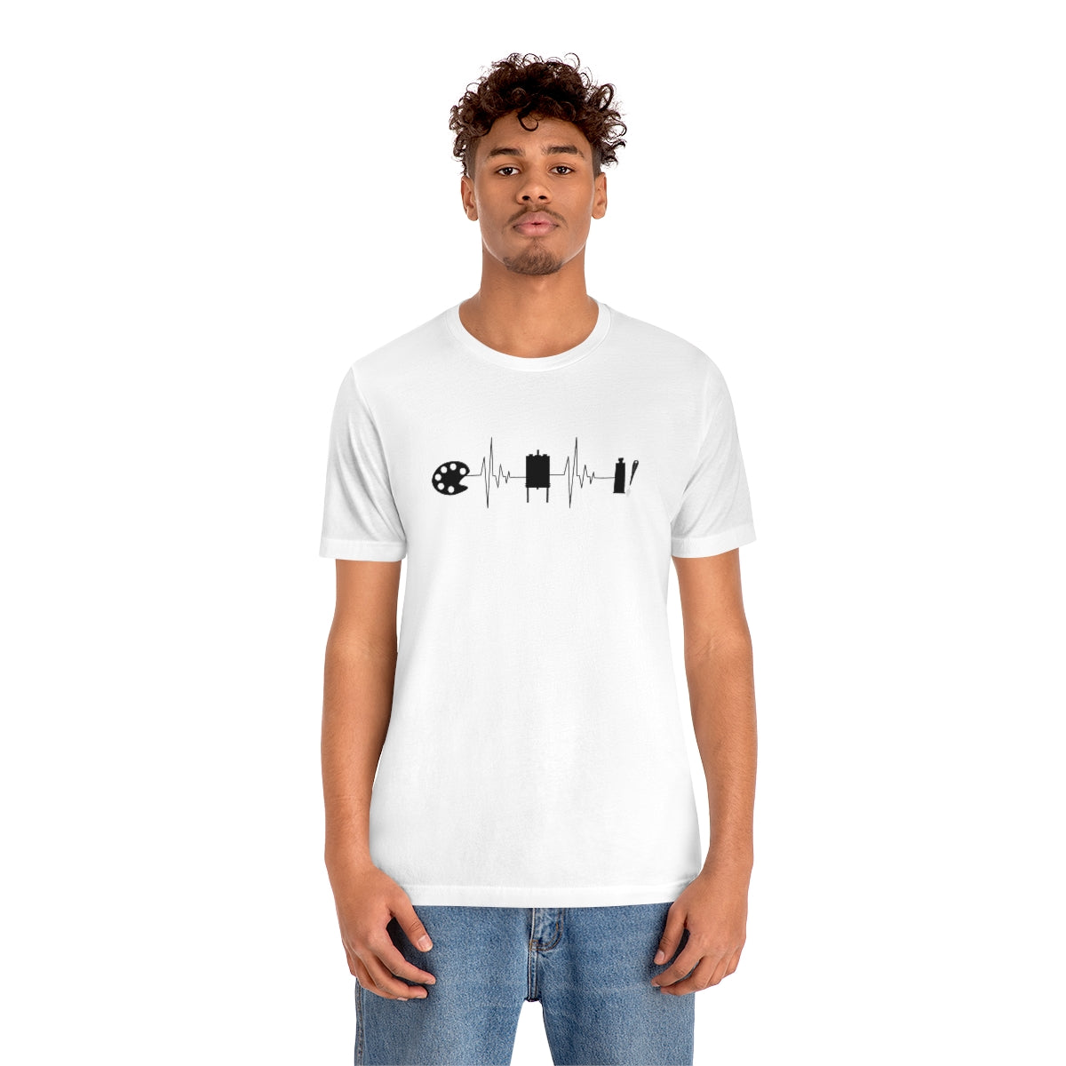 Art EKG Short Sleeve Tee