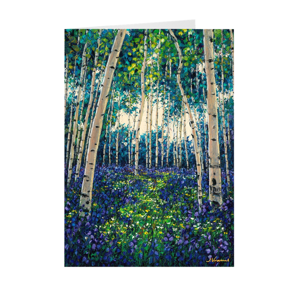 Wading through Heaven - 5x7 Greeting Card (1-pack)