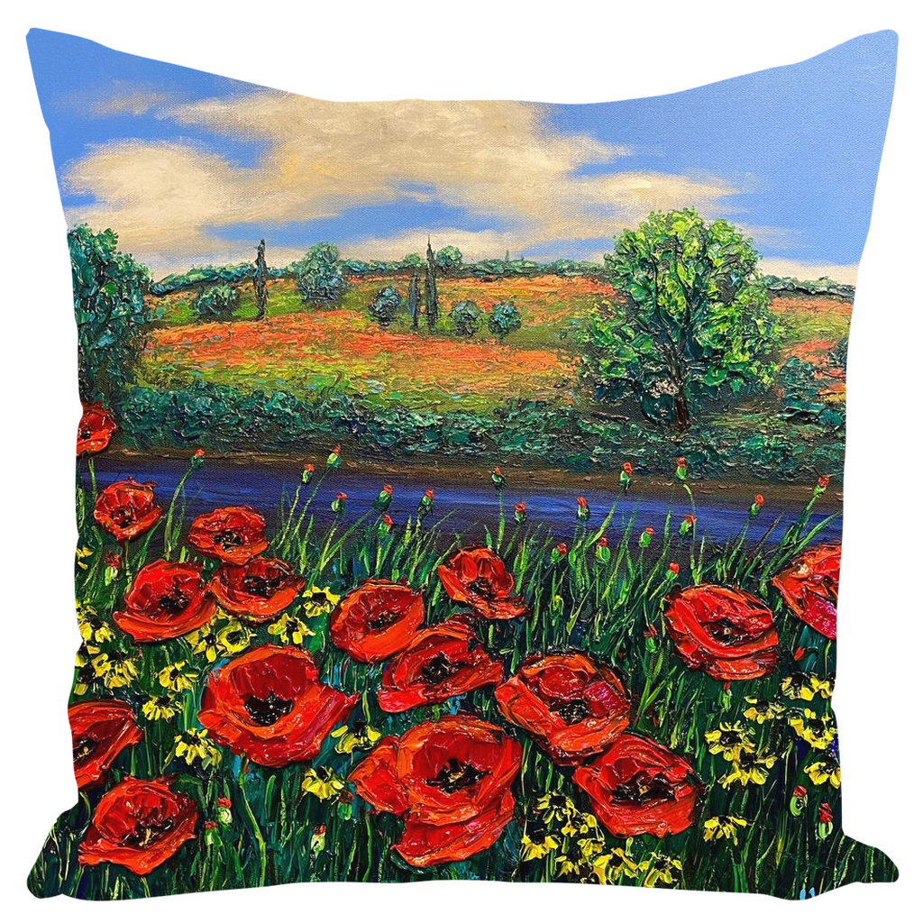 Throw Pillows (Poppies)