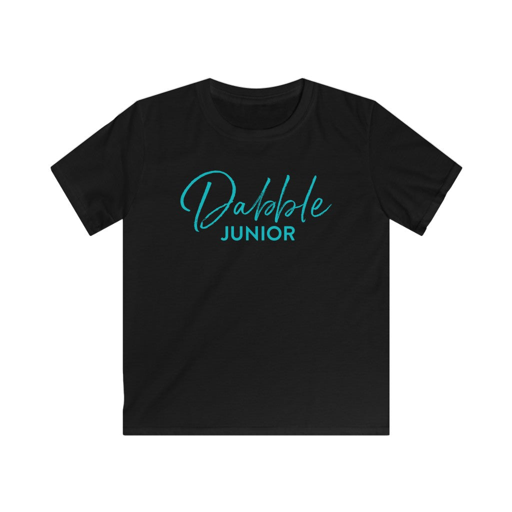 Teal Dabble Junior Tshirt