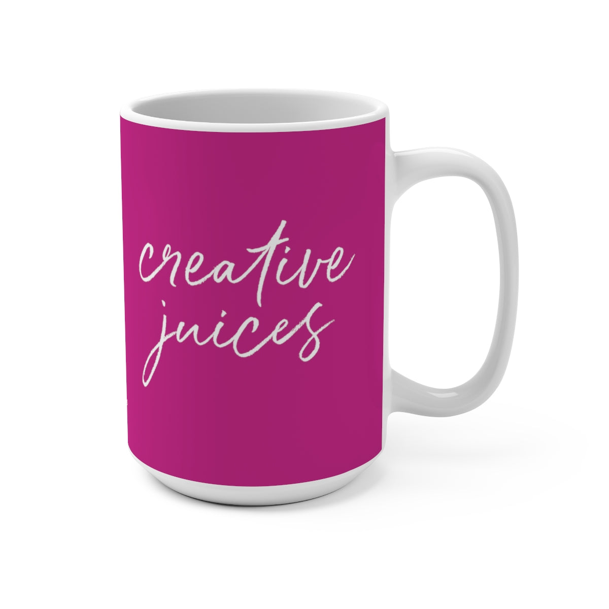 Pink Creative Juices Mug
