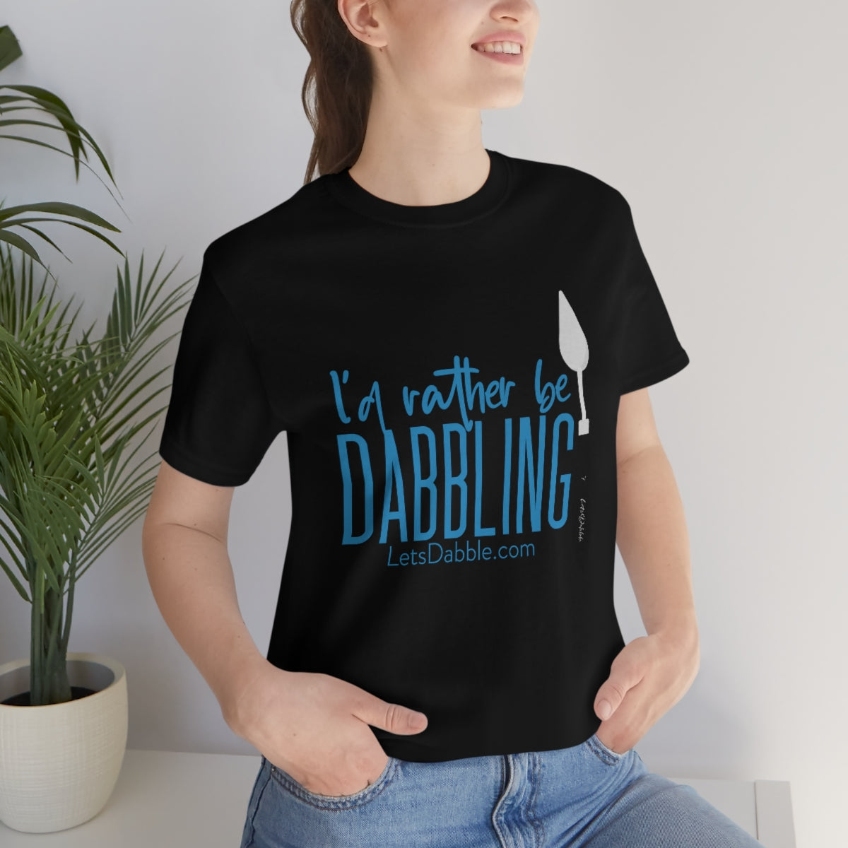 I'd Rather Be Dabbling Short Sleeve Tee