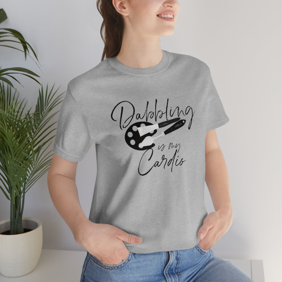 Dabbling is my Cardio Short Sleeve Tee