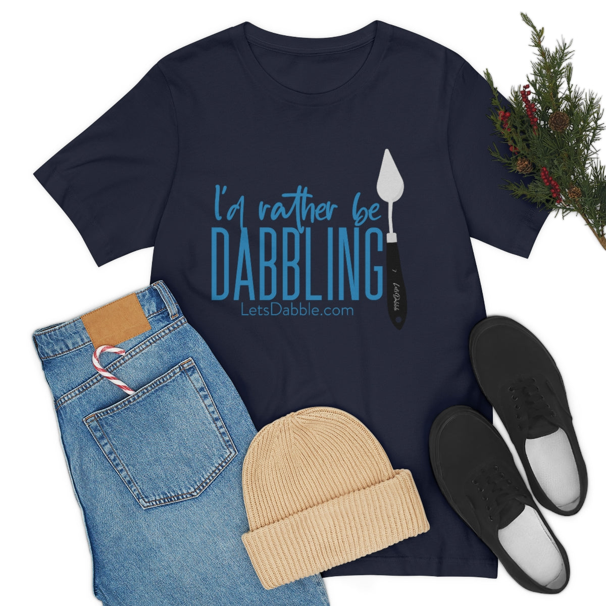 I'd Rather Be Dabbling Short Sleeve Tee