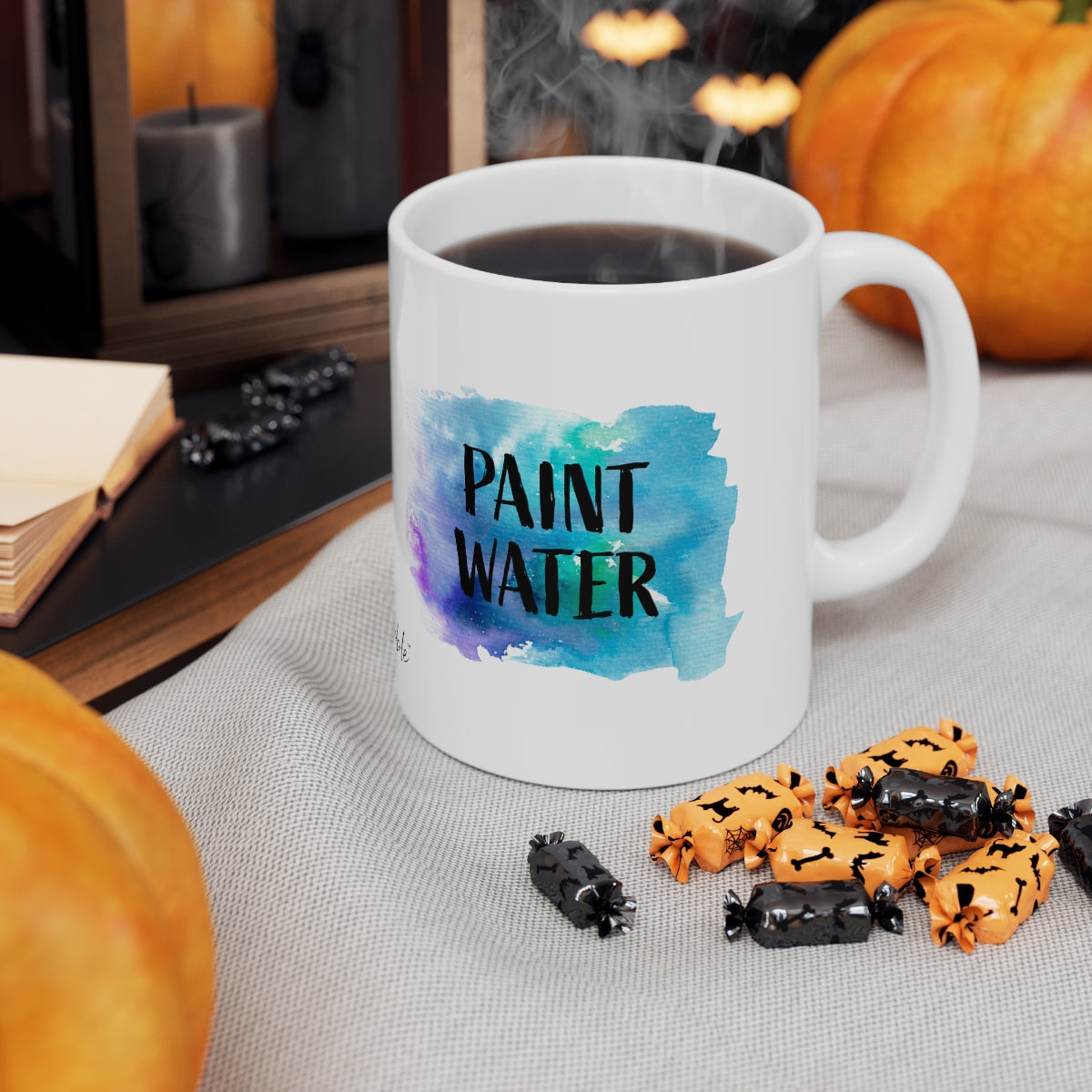 Paint Water Ceramic Mug 11oz