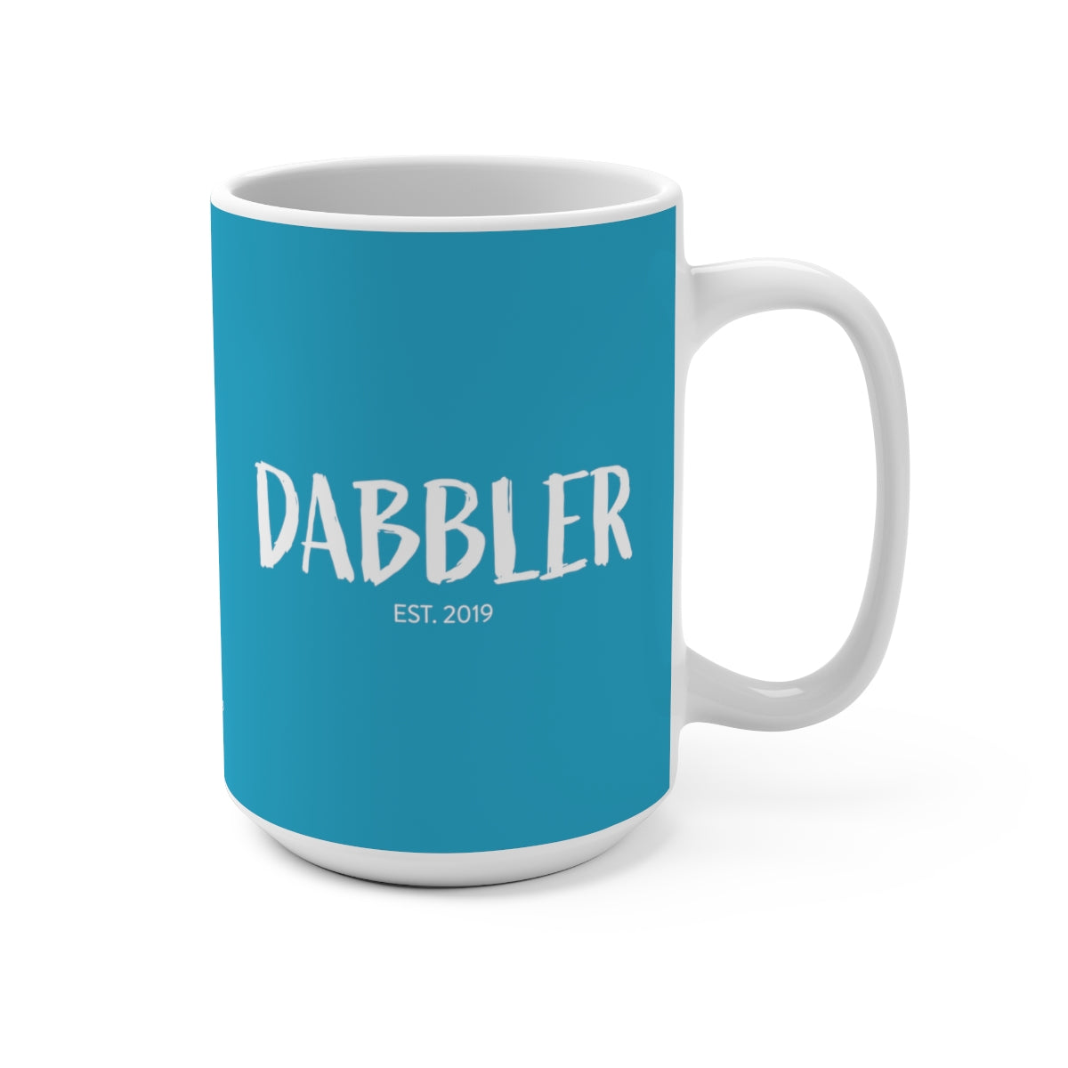 Blue Dabbler Mug