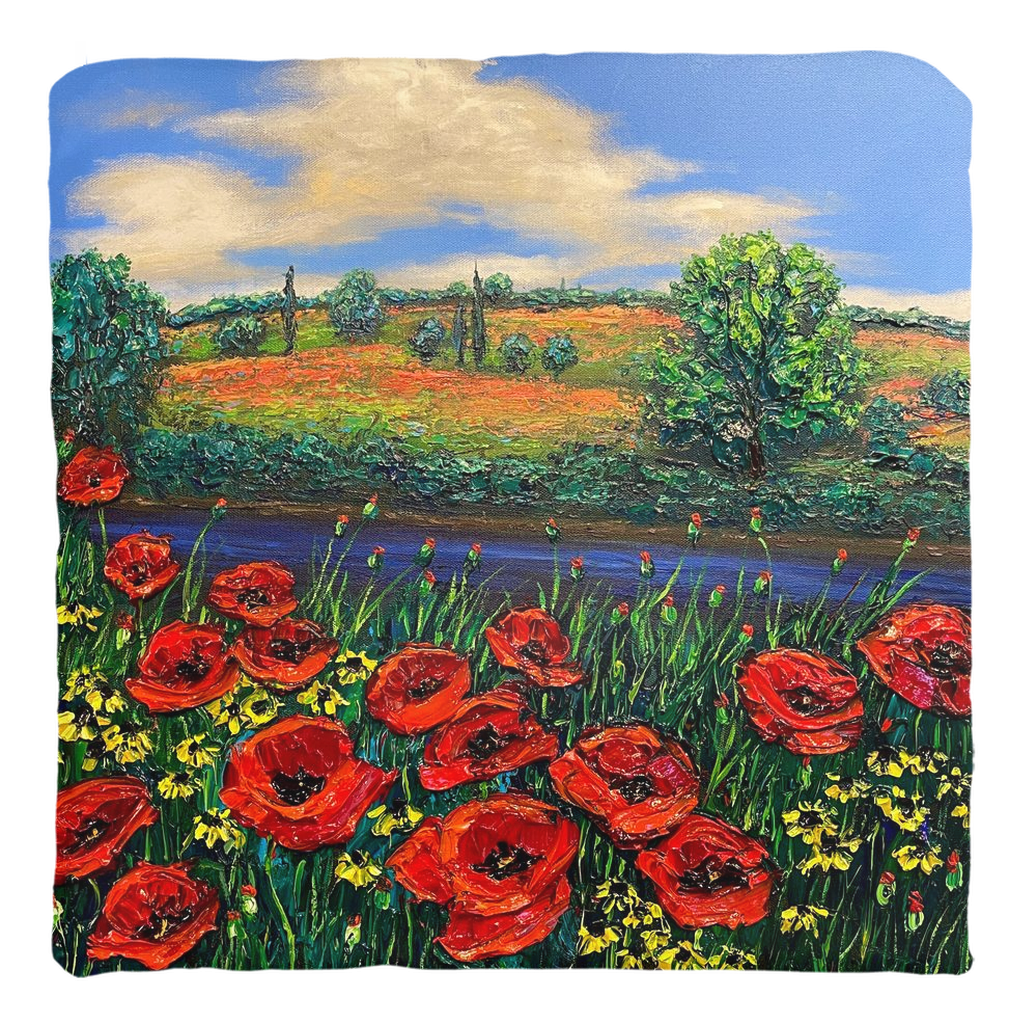 Throw Pillows (Poppies)