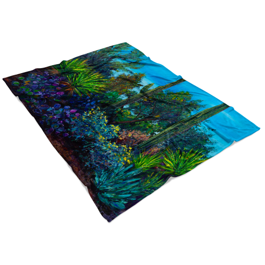 Sonoran Charm - Fleece Blankets, Free Shipping