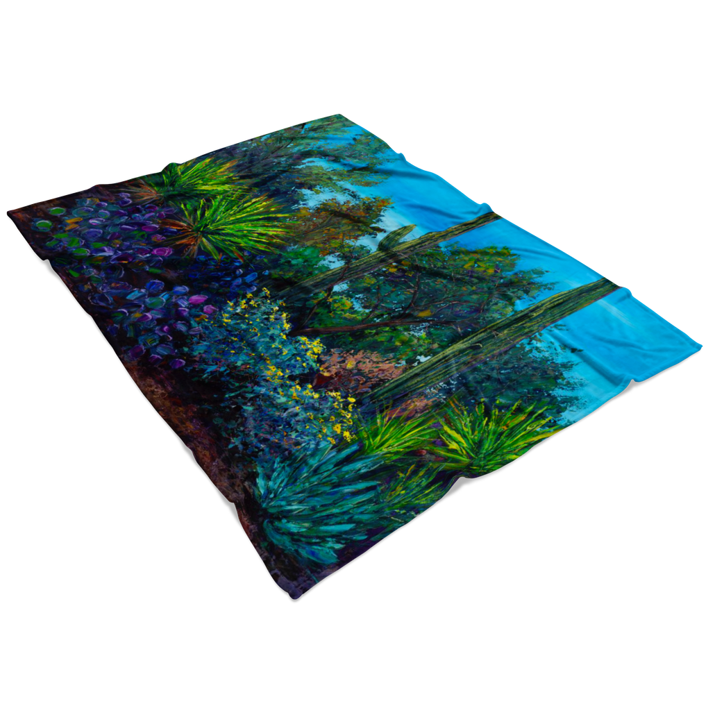 Sonoran Charm - Fleece Blankets, Free Shipping